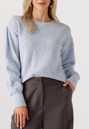 TRUIEN PATRICKMD O-NECK - Striktrøje - blue bell