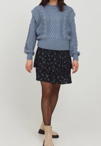 b.young Strickpullover - grey