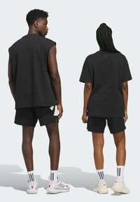 adidas Performance Korte sportsbukser - black