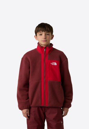 YUMIORI FULL ZIP JACKET UNISEX - Fleece jacket - dark red