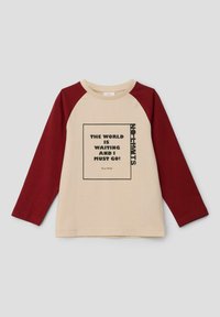 s.Oliver STATEMENT - Longsleeve - beige