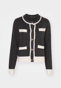 VMRANIA ONECK CARDIGAN - Chaqueta de punto - black/birch