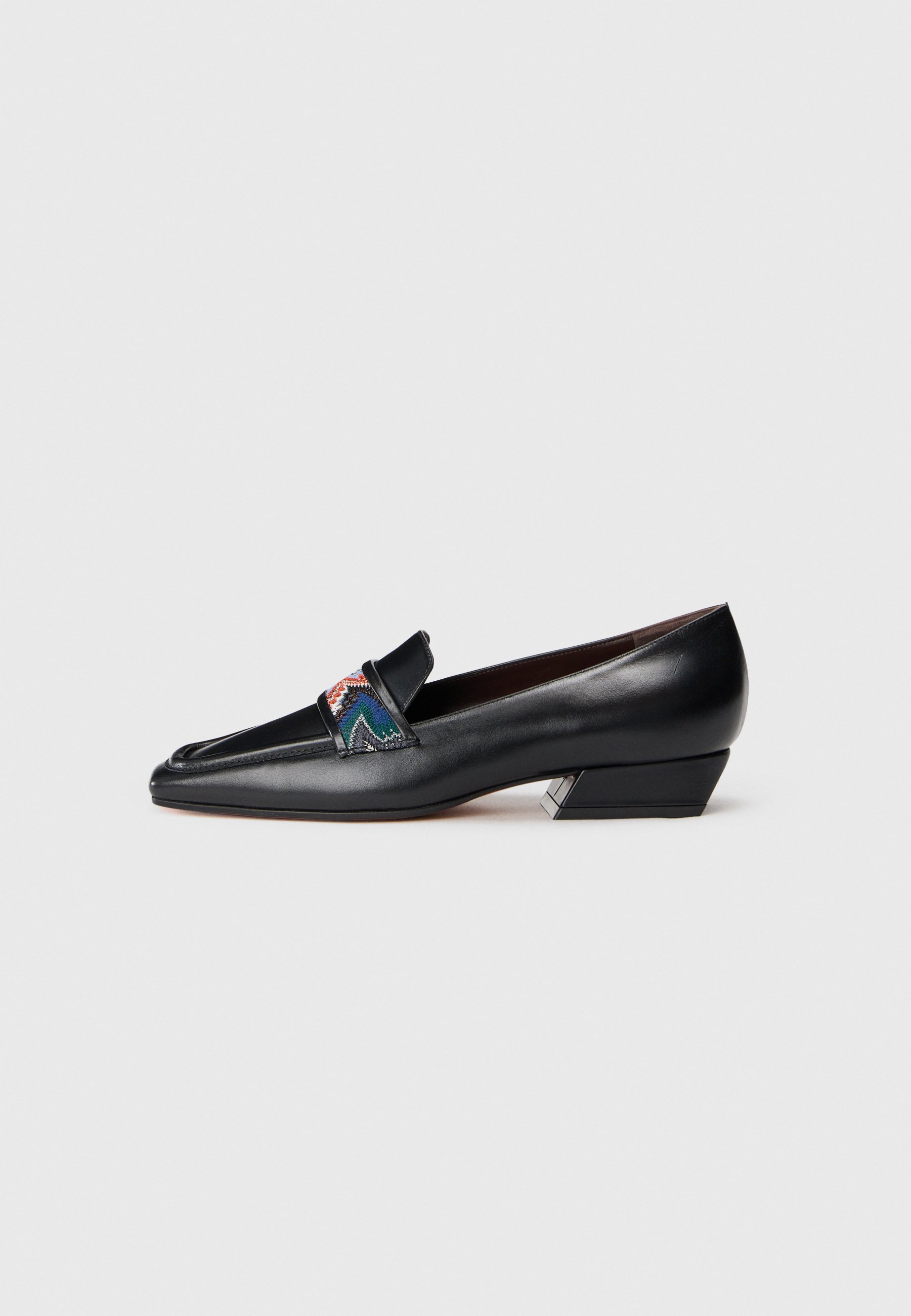 Missoni Black Leather Tassel Slip-On Loafers Millie Tassel Women main image 2