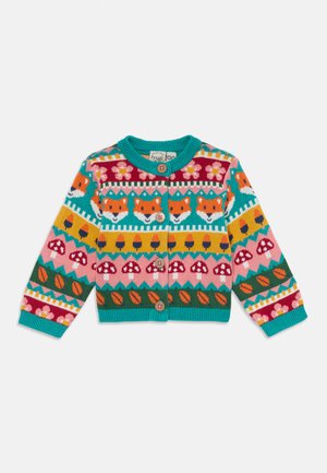 ROBYN FAIRISLE CARDIGAN - Cardigan - green