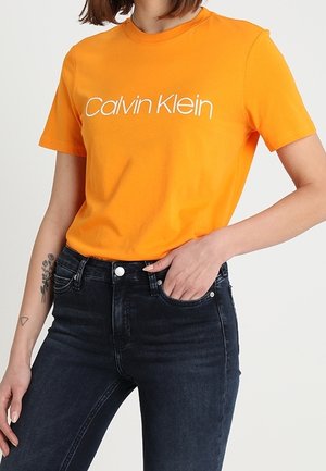 T-Shirt print - orange