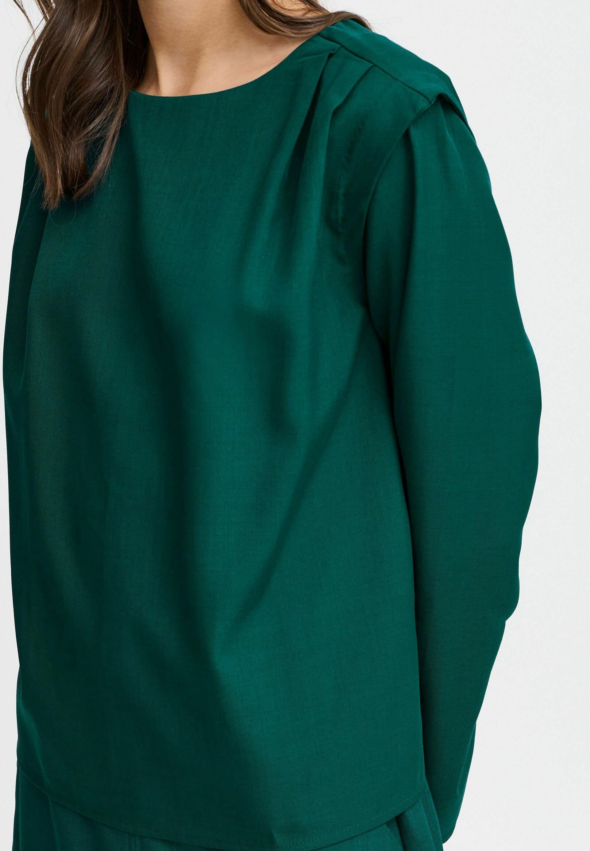 b.young by Zalando BYMMMIDDE - Blouse - sea moss melange