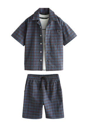 smALLSAINTS SET - Overgangsjakke - blue brown