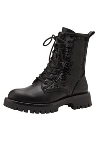 Tamaris Botines con plataforma - black