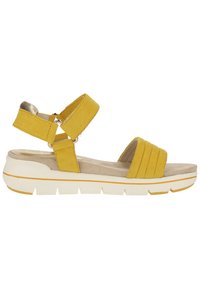 Marco Tozzi MARCO TOZZI SANDALEN - Platform sandals - yellow comb 614