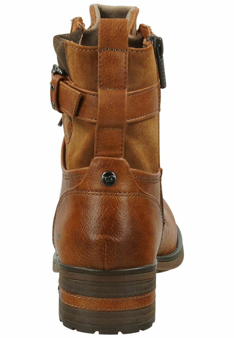 Mustang Cowboy-/Bikerstiefelette - cognac - Zalando.de