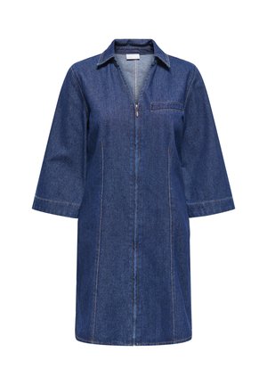 JDY Denim JDYSALLY Midi - Robe en jean - dark blue denim