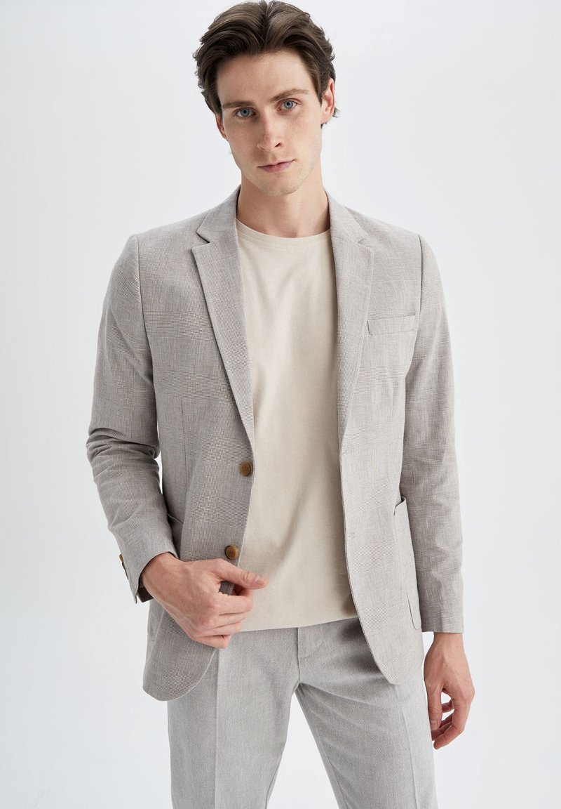 DeFacto Blazer jacket beige Zalando