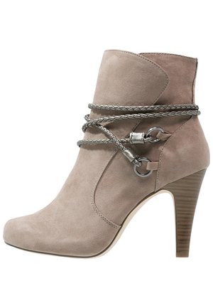 Stivaletti con tacco - taupe