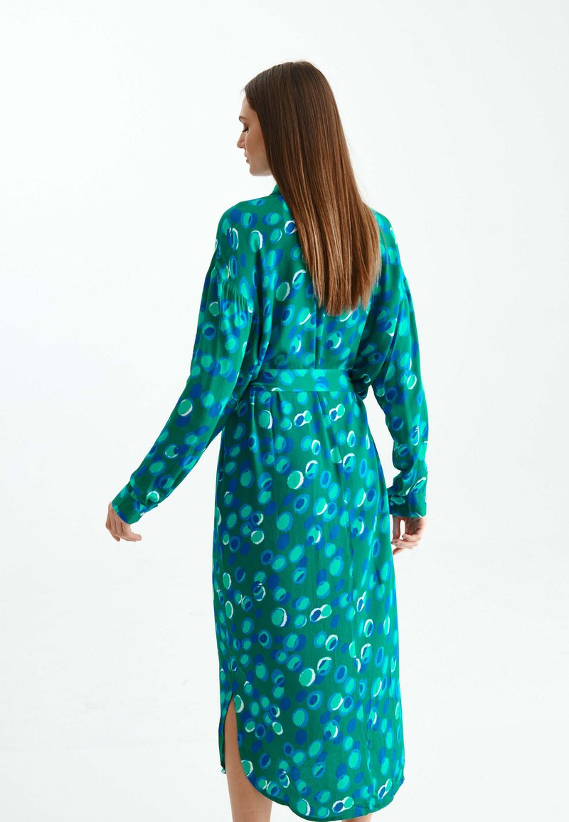 Damen Freizeitkleider | TATUUM LISO Blusenkleid green/grün - ZI63411 Damen Freizeitkleider | TATUUM LISO Blusenkleid green/grün - ZI63411