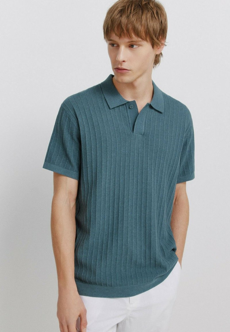 Springfield Polo shirt - blue - Zalando