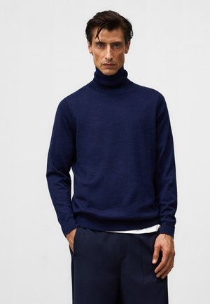 TURTLENECK - Strickpullover - ink blue