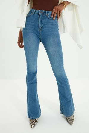 Bootcut jeans - blue
