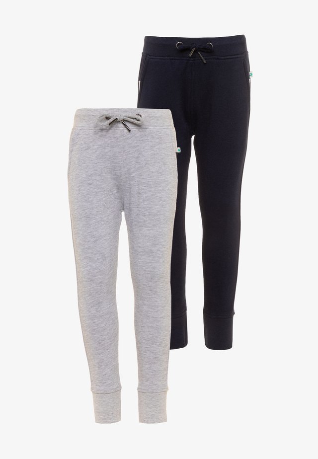 KIDS UNISEX BASIC 2 PACK - Trainingsbroek - nachtblau/nebel