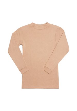 CÁLIDA MANGA LARGA CUELLO SEMICISNE - Camiseta interior - camel