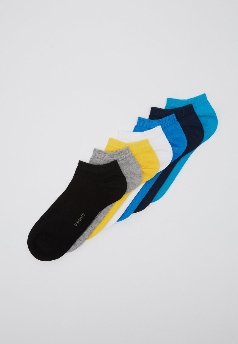 camano SOFT SNEAKER UNISEX 7 PACK - Meias - turquoise