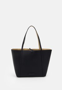 Armani Exchange - PEBBLE REVERSIBLE TOTE - Pirkinių krepšys - nero Miniatiūros vaizdas 1