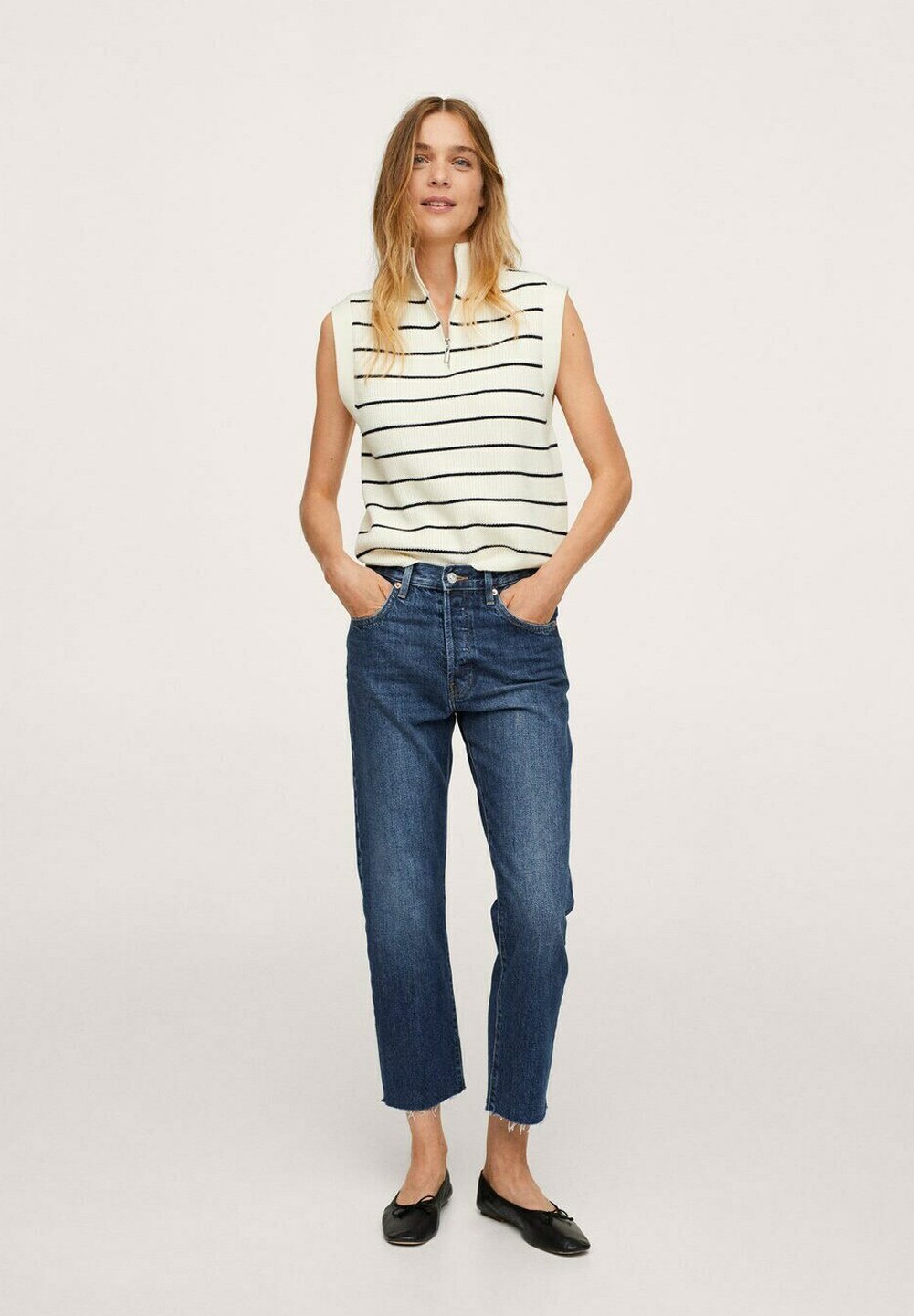 Mango HAVANA - Jeans a sigaretta - bleu foncé/blu scuro - Zalando.it