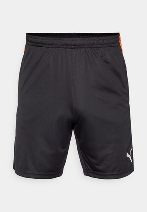 Puma INDIVIDUALLIGA TRAINING SHORTS OPEN POCKETS  - Športne kratke hlače - black/heat fire