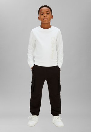 CONTRAST POCKET  - Cargobroek - ck black