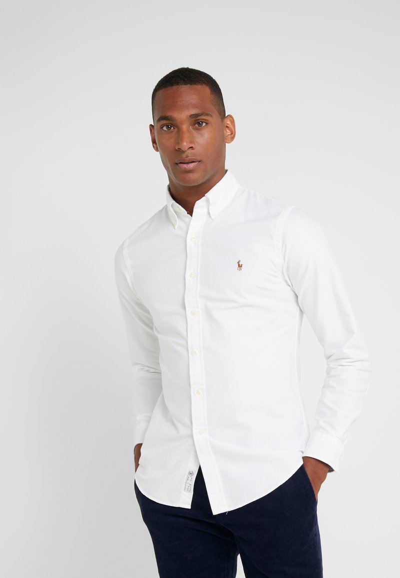 Polo Ralph Lauren OXFORD SLIM FIT Shirt white Zalando.ie