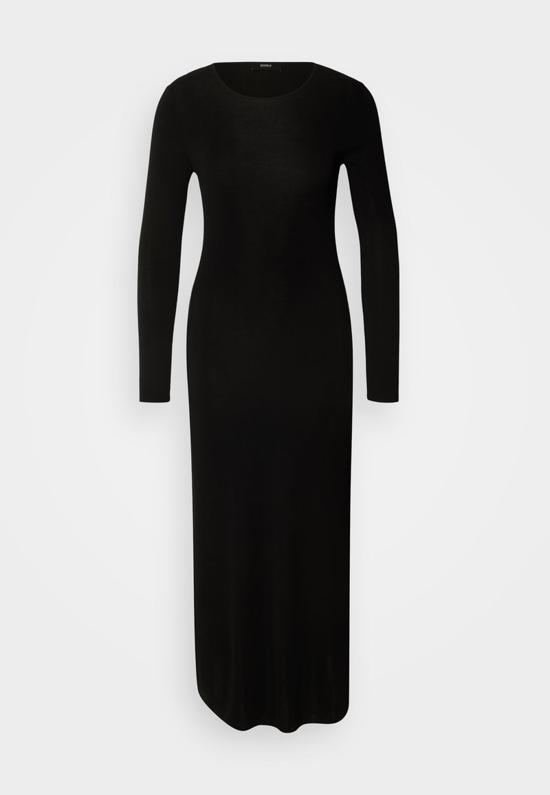 Ecoalf Gebreide jurk zwart Ecoalf Gebreide jurk zwart