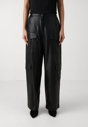 SERODOLI PANTALONE - Cargo trousers - black