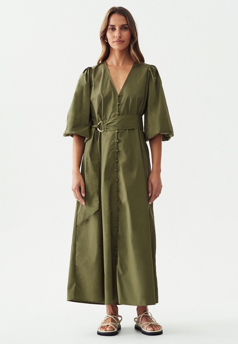 CALLI RAVENNA MIDI  - Maksikleit - khaki