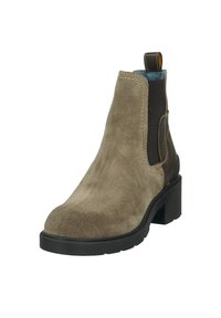 camel active LEAF - Platform ankle boots - taupe