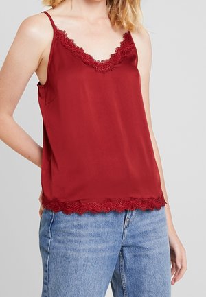 Bluse - dark red