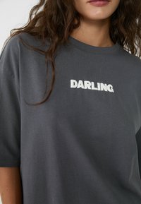 Stradivarius T-shirts print - dark grey
