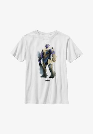 Marvel AVENGERS ENDGAME THANOS PAINT - T-shirt z nadrukiem