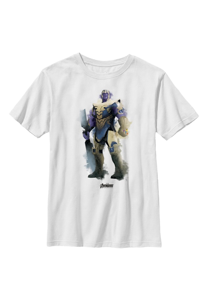 Marvel AVENGERS ENDGAME THANOS PAINT - Camiseta estampada - white