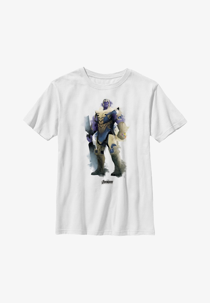 Marvel AVENGERS ENDGAME THANOS PAINT - Camiseta estampada - white