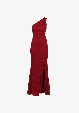WAL G., RHEA ONE SHOULDER MAXI - Robe de soirée - cherry red