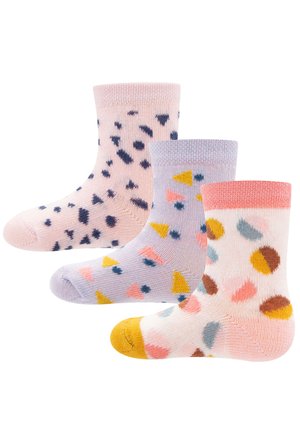 3ER-SET MUSTERMIX - Socks - flieder