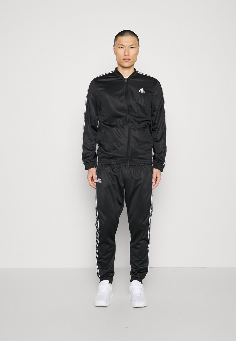 Kappa TRACKSUIT Trainingsanzug caviar/schwarz Zalando.at