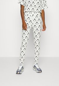 Monki Leggings - Calças - white