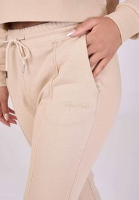 Project X Paris BASIC ELASTIQUÉ - Pantalones deportivos - beige