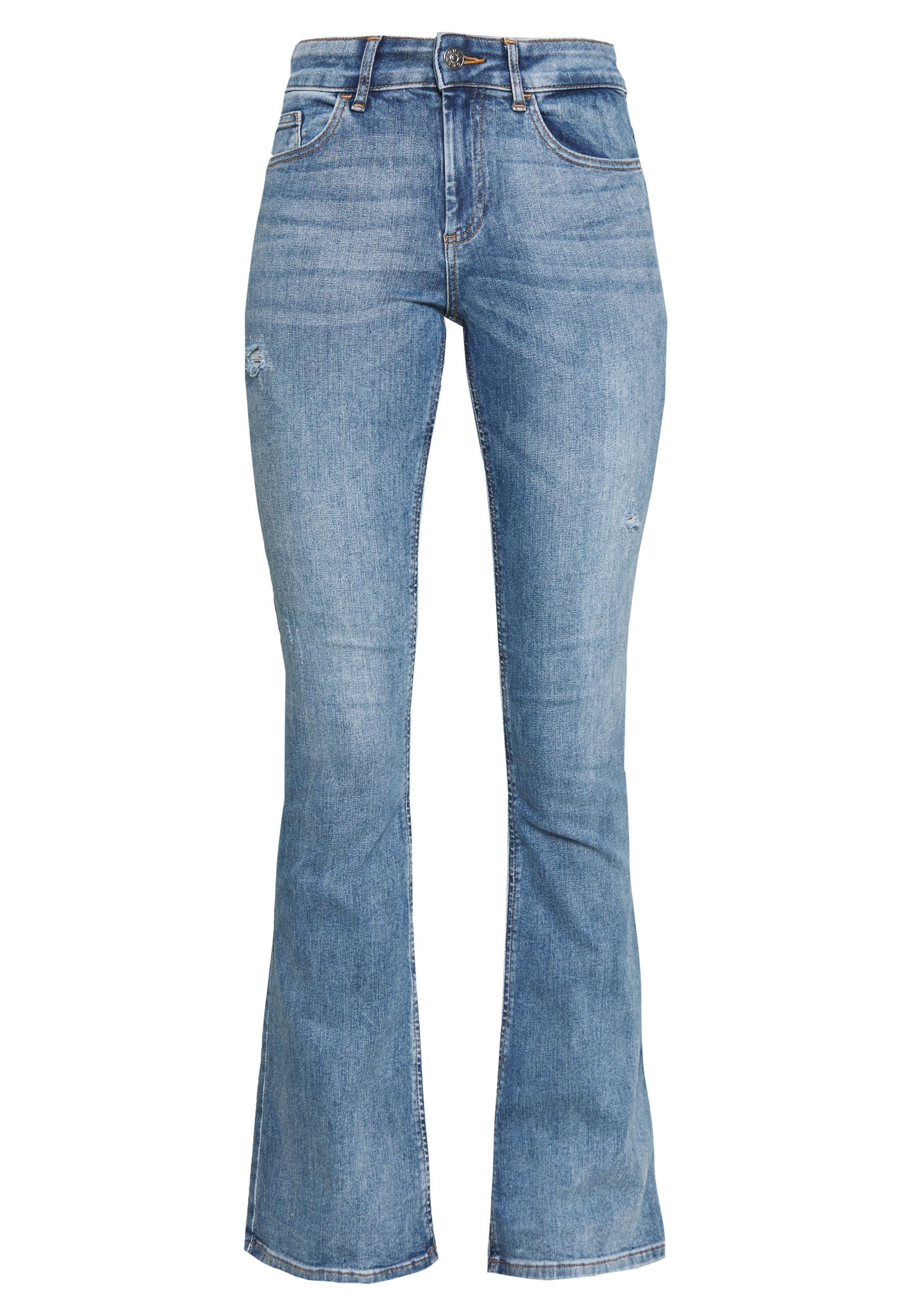 only blush mid waist sweet flared