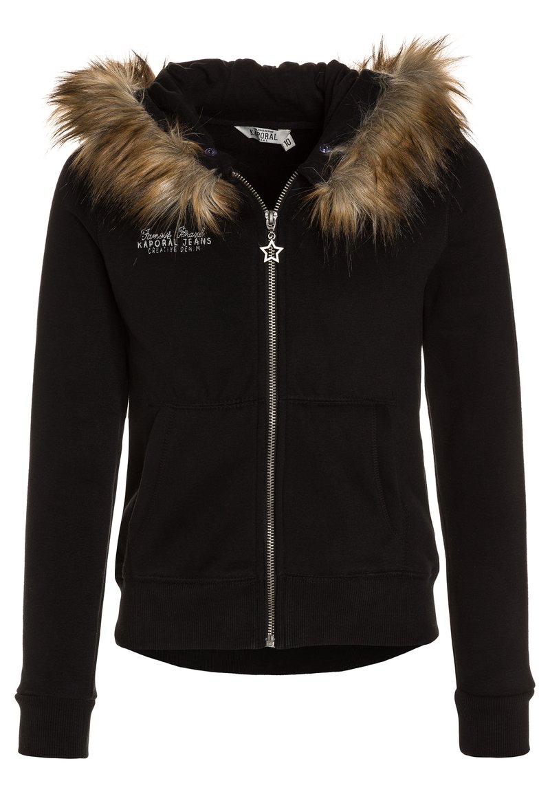 Kaporal Sweater met rits zwart Kaporal Sweater met rits zwart