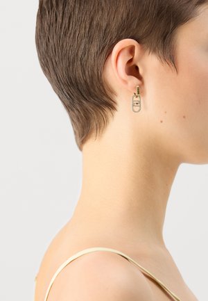 EARRINGS - Cercei - gold-coloured