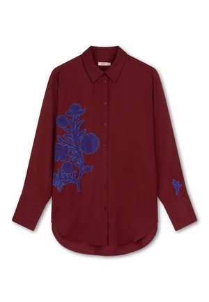 BODIL - Overhemdblouse - cabernet