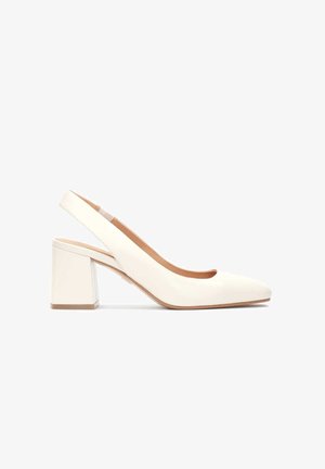 DIGGIE - Tacones - white