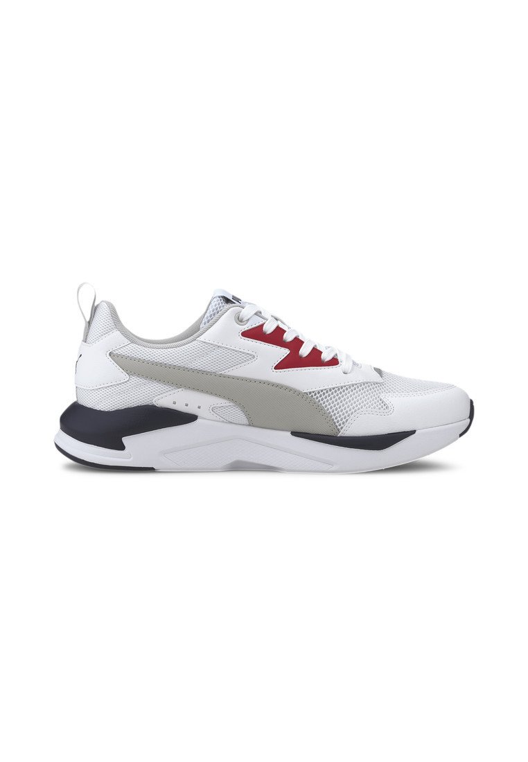 Puma X-RAY LITE - Sneakers laag - white-gray -red-new navy/wit - Zalando.nl