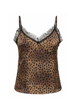 ONLY, CAMISOLE TOP ONLMENUS CAMISOLE TOP - Débardeur - black